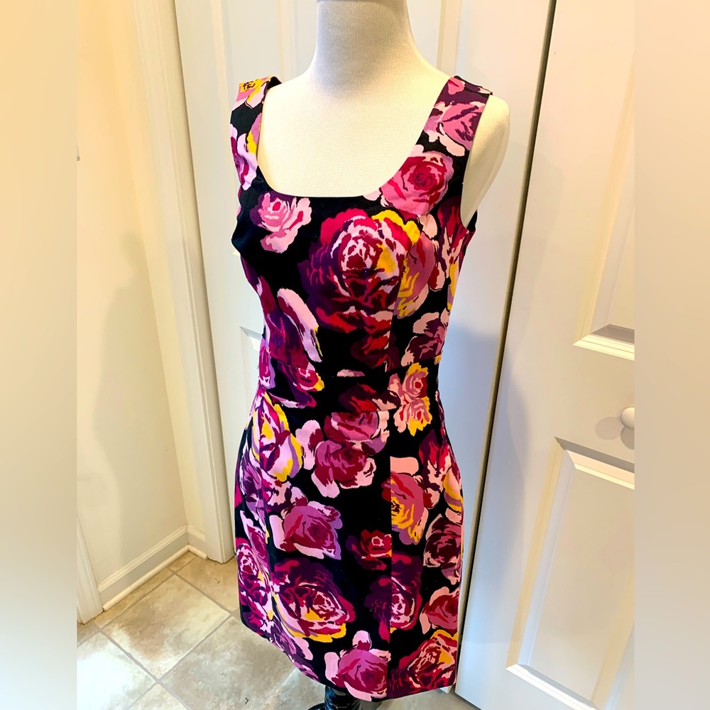 Express Floral midi dress